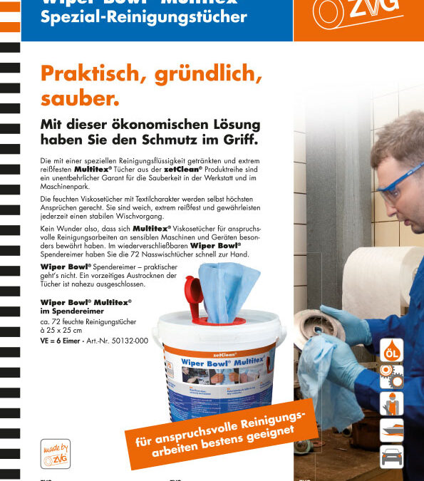 Wiper Bowl® Multitex® Spezialreinigungstücher