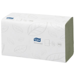 TORK 290179 Advanced - Falthandtücher, grün, 2-lagig