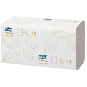 TORK 100278 Premium - extra weiche Falthandtücher, hochweiß, 2-lagig