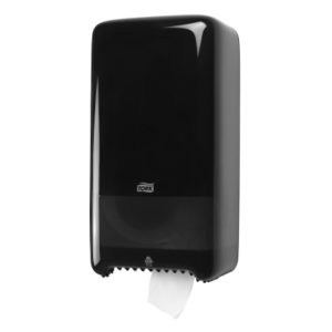 TORK 557508 - Spender für Midi Toilettenpapier, schwarz, Kunststoff