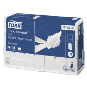 TORK 120288 Advanced - weiche Multifold Falthandtücher, weiß, 2-lagig