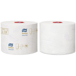 TORK 127510 - extra weiches Midi Toilettenpapier, 3-lagig, 70m