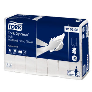 TORK 120398 Advanced - Falthandtücher, weiß, 2-lagig
